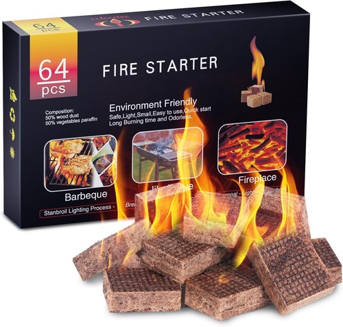 Fire starter squares - squares, 64