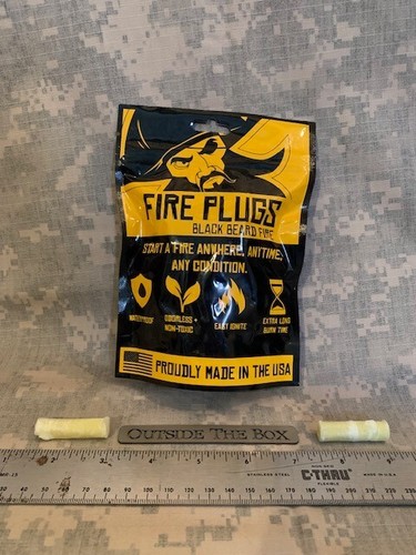 Black beard fire plugs - beard,