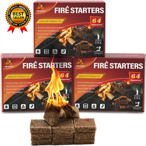 Fire starter squares - fire, 192