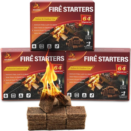 Fire starter squares - starter,